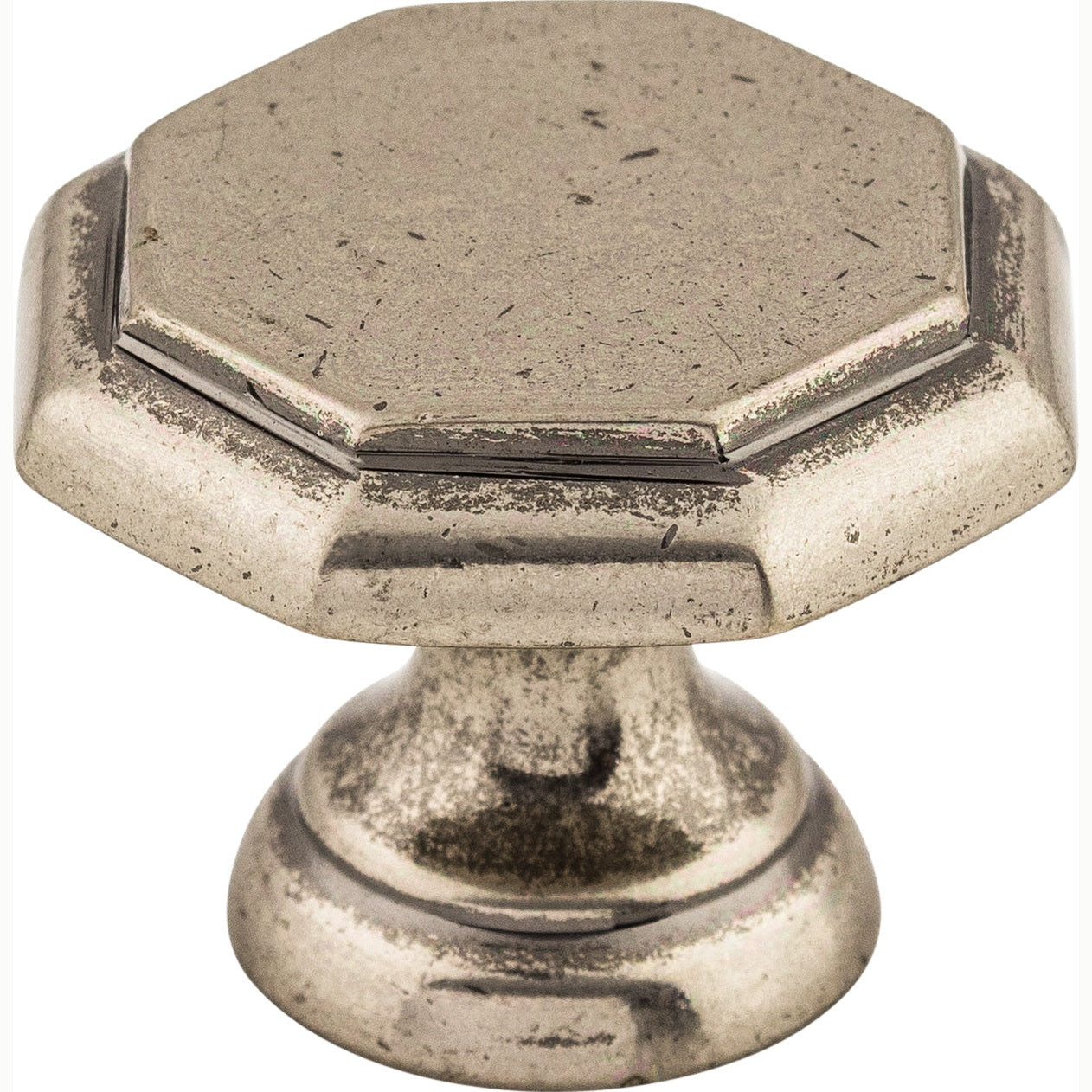 Top Knobs Devon Series 1-1/4"L Knob, Pewter Antique