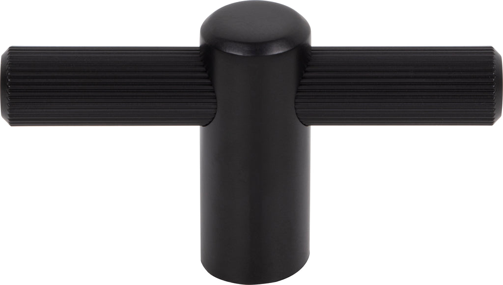 Top Knobs Dempsey Series 2-1/2"L T-Knob, Flat Black