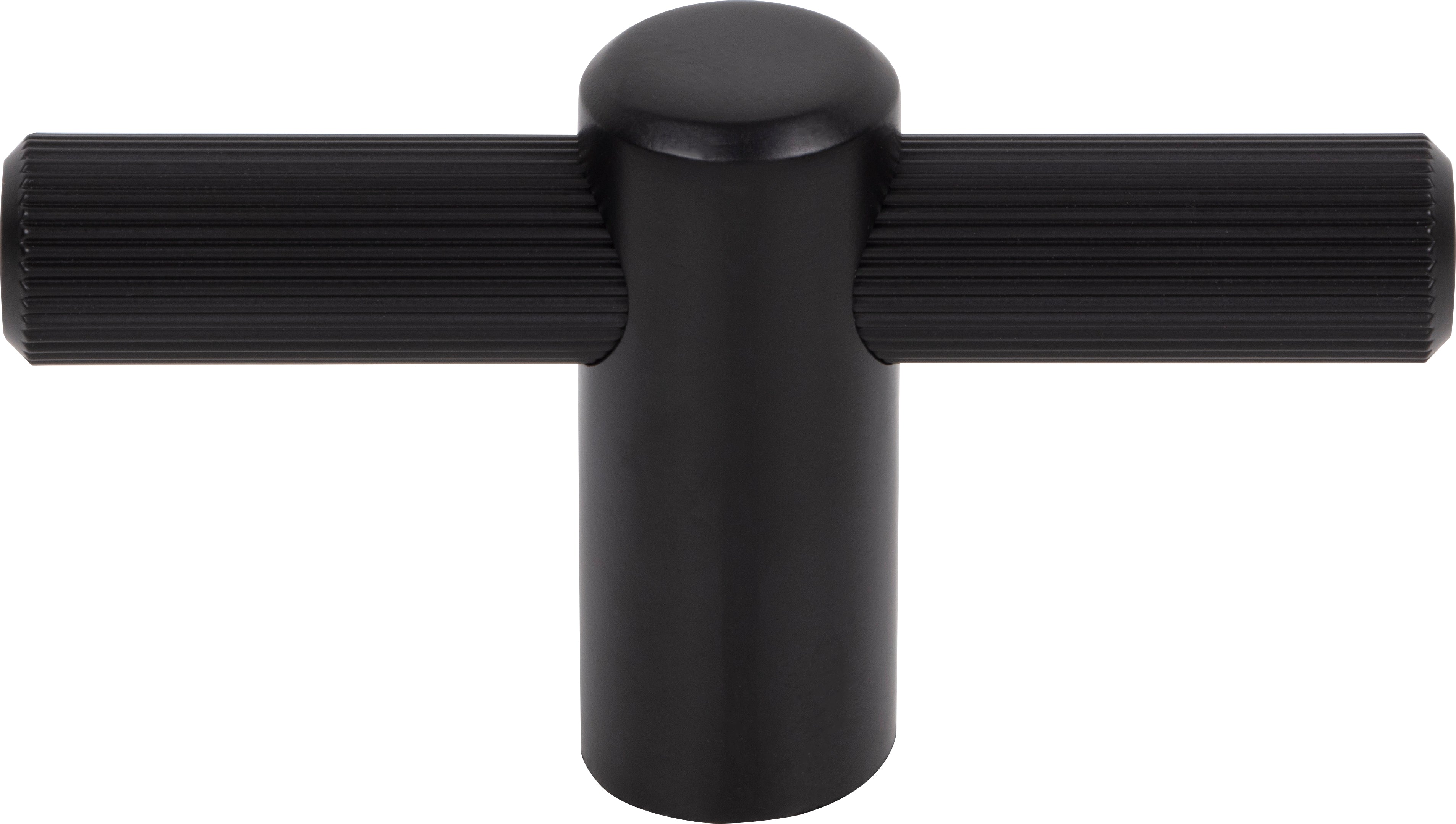 Top Knobs Dempsey Series 2-1/2"L T-Knob, Flat Black