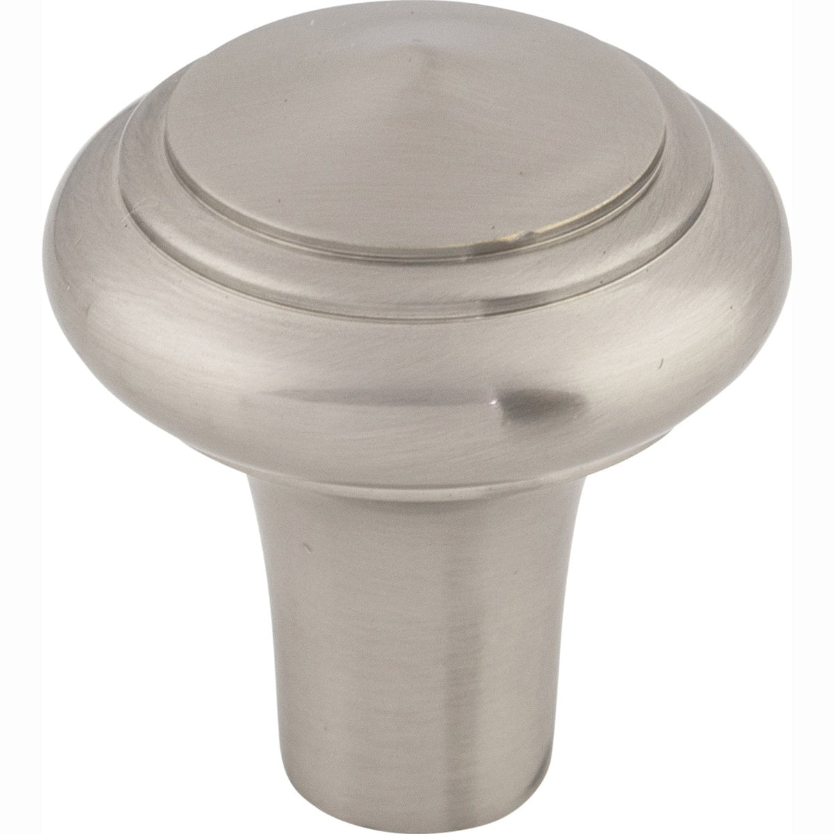 Top Knobs Aspen II Peak Series 1-1/4"L Knob, Brushed Satin Nickel