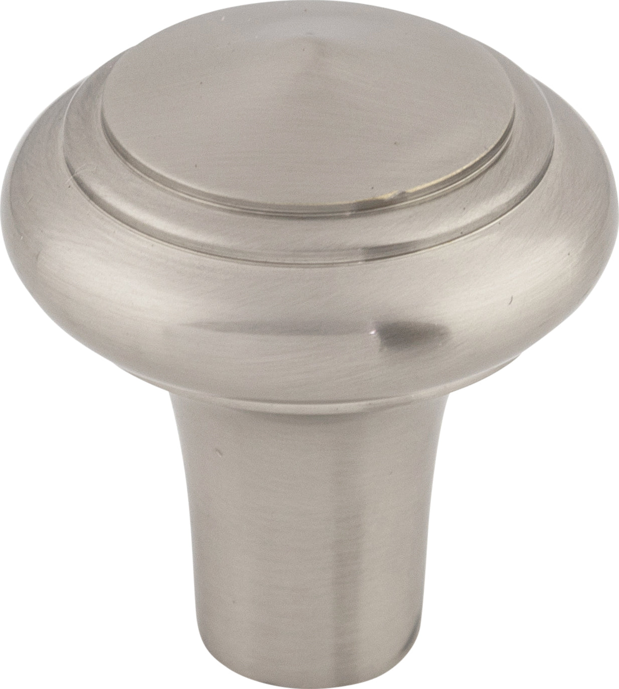 Top Knobs Aspen II Peak Series 1-1/4"L Knob, Brushed Satin Nickel