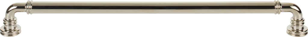 Top Knobs Cranford Series 12"(304mm) CC Pull, Polished Nickel