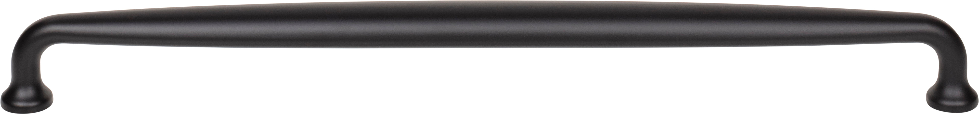 Top Knobs Charlotte Series 12"(304mm) CC Pull, Flat Black 