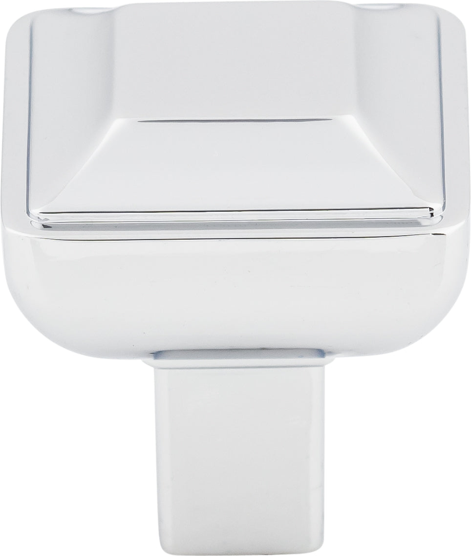 Top Knobs Podium Series 1"L Knob, Polished Chrome