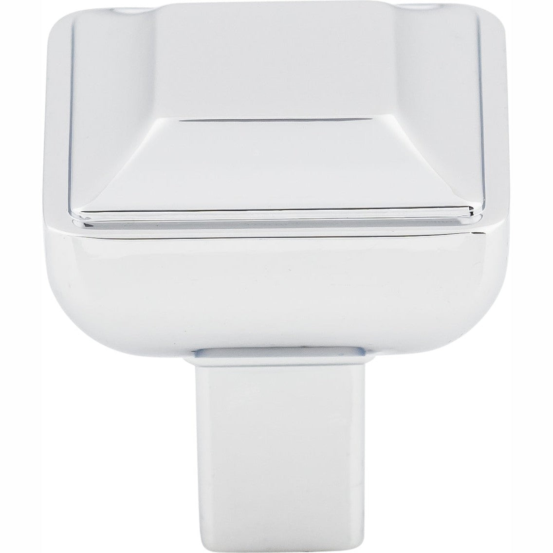 Top Knobs Podium Series 1"L Knob, Polished Chrome