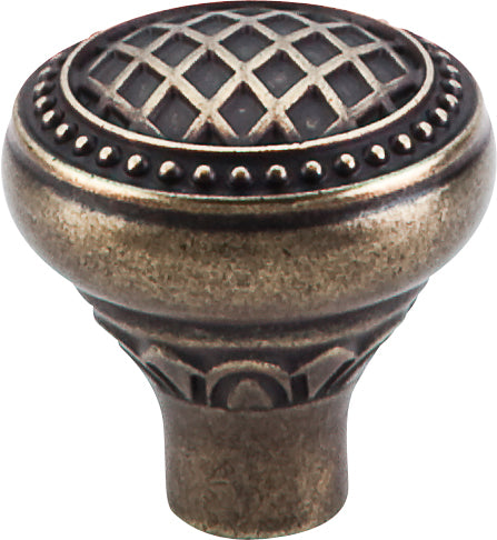Top Knobs Trevi Series 1-5/16"L Round Knob, German Bronze