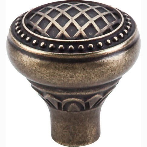 Top Knobs Trevi Series 1-5/16"L Round Knob, German Bronze
