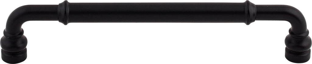 Top Knobs Brixton Series 6-5/16"(160mm) CC Pull, Flat Black
