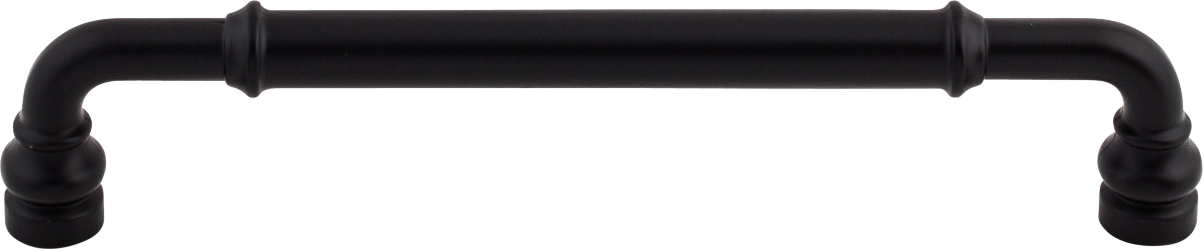 Top Knobs Brixton Series 6-5/16"(160mm) CC Pull, Flat Black