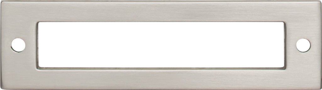 Top Knobs Hollin Series 3-3/4"(95mm) CC Backplate, Brushed Satin Nickel