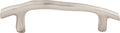 Top Knobs Aspen II Twig Series 3-1/2"(89mm) CC Pull, Brushed Satin Nickel
