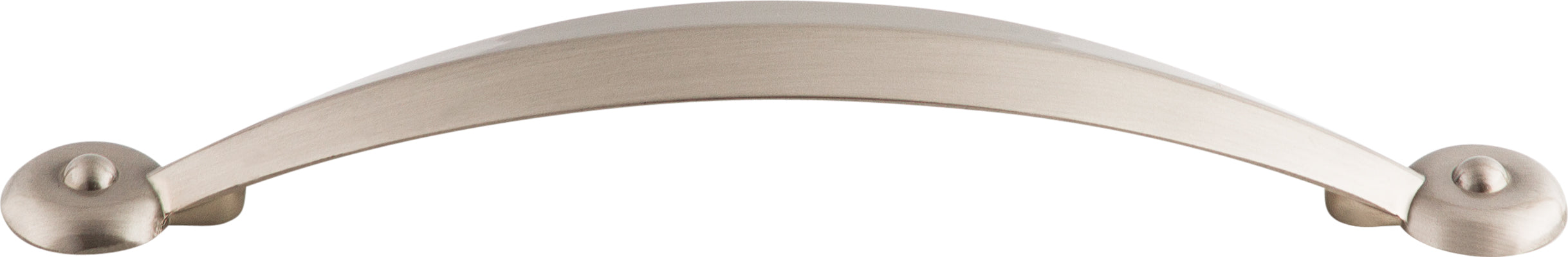 Top Knobs Angle Series 5-1/16"(128mm) CC Pull, Brushed Satin Nickel