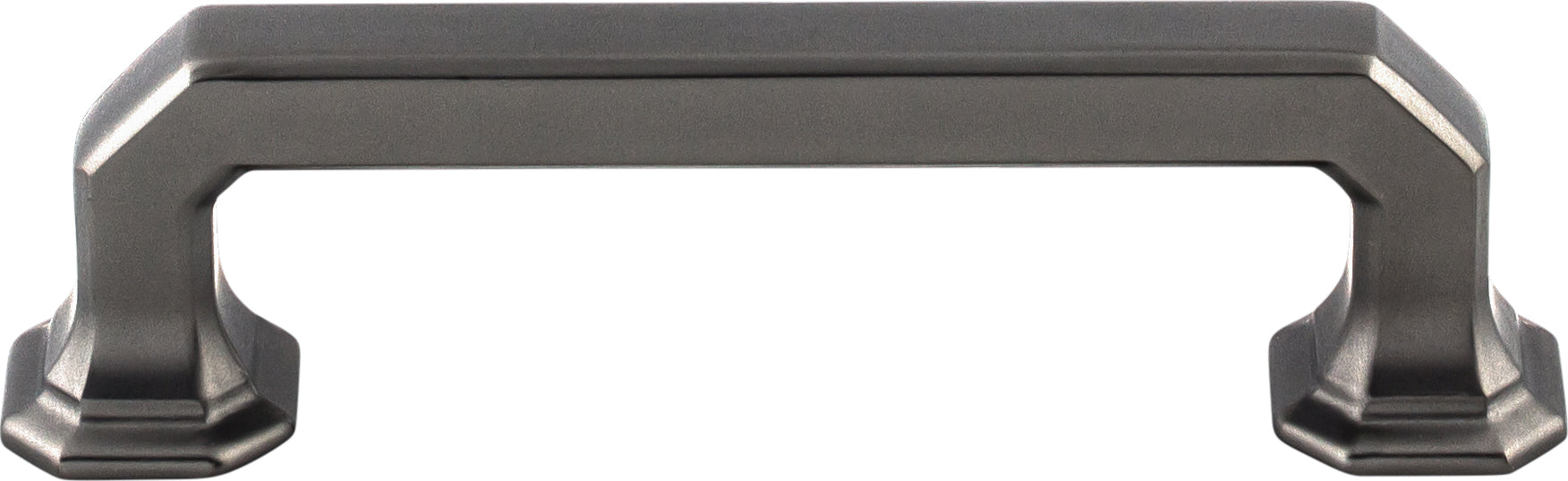 Top Knobs Emerald Series 3-3/4"(95mm) CC Pull, Ash Gray