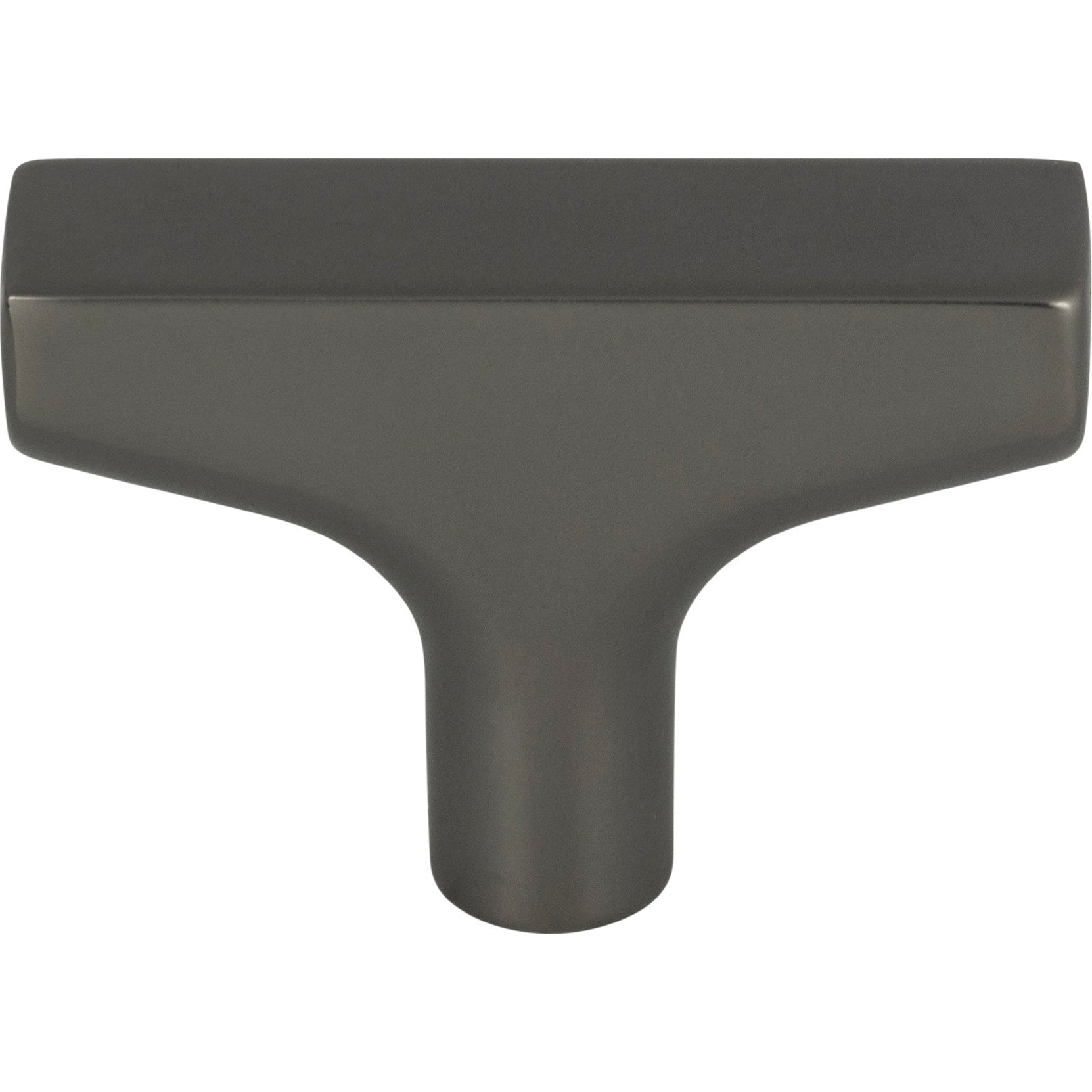Top Knobs Riverside Series 1-7/8"L T-Knob, Ash Gray