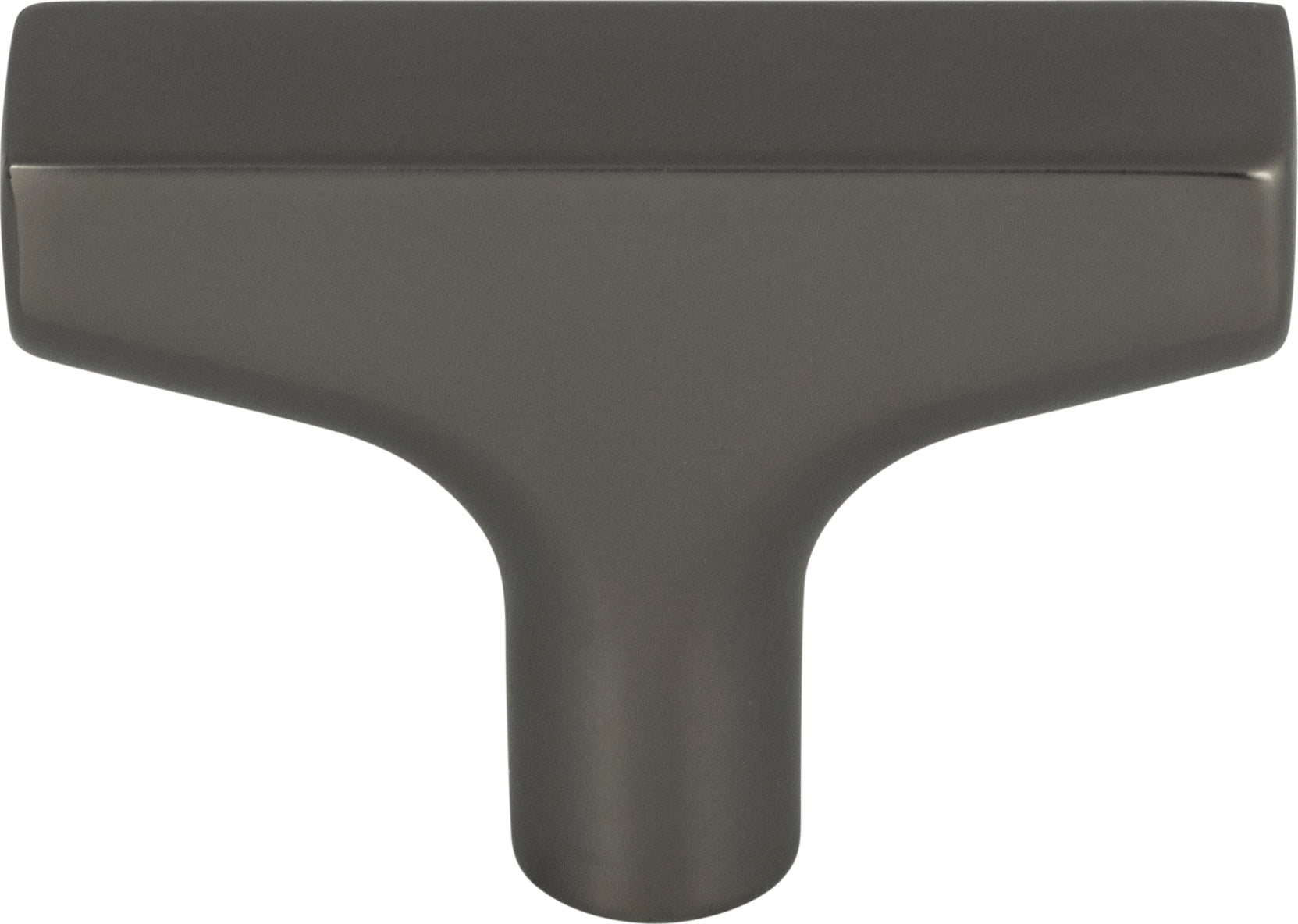 Top Knobs Riverside Series 1-7/8"L T-Knob, Ash Gray