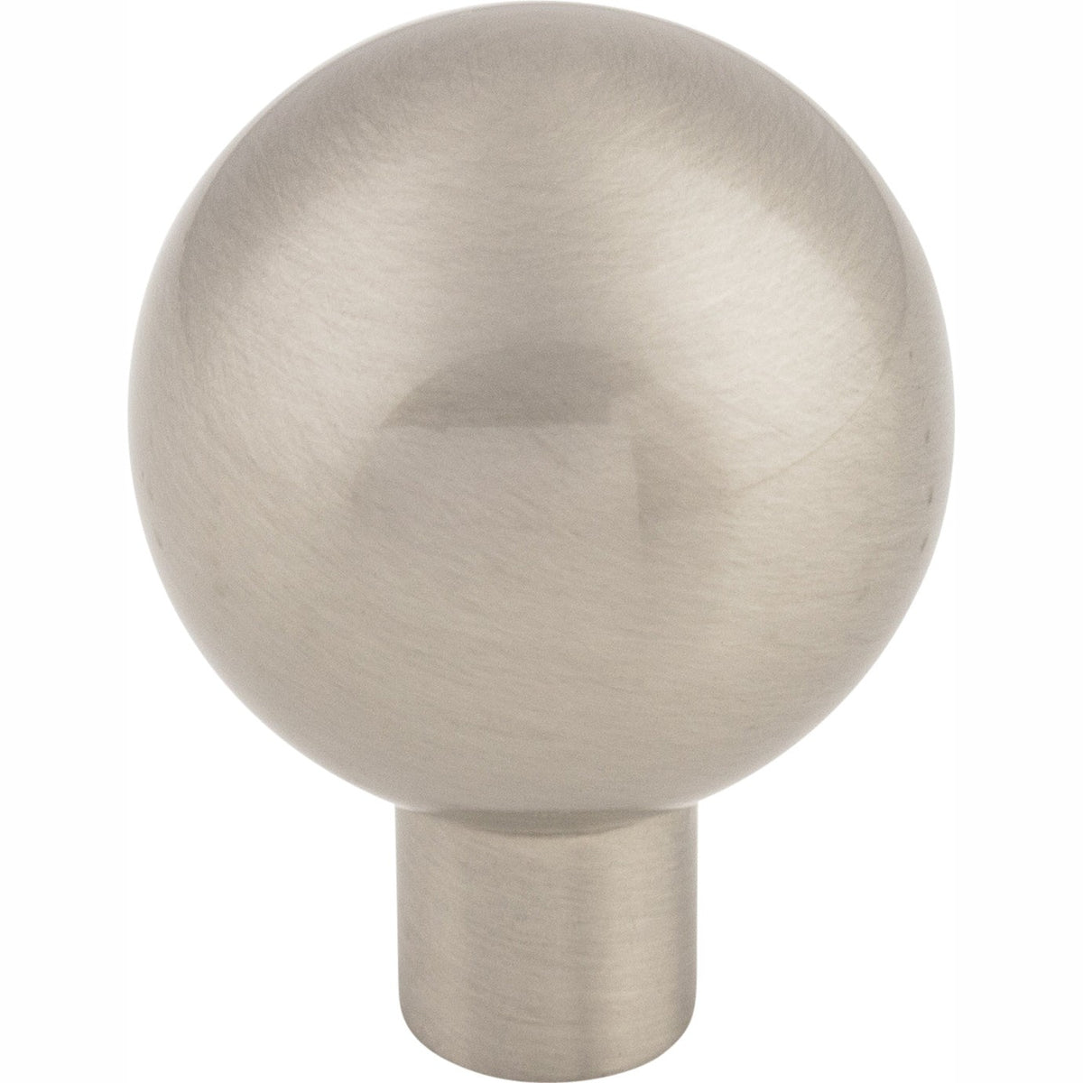 Top Knobs Brookline Series 1-1/8"L Knob, Brushed Satin Nickel