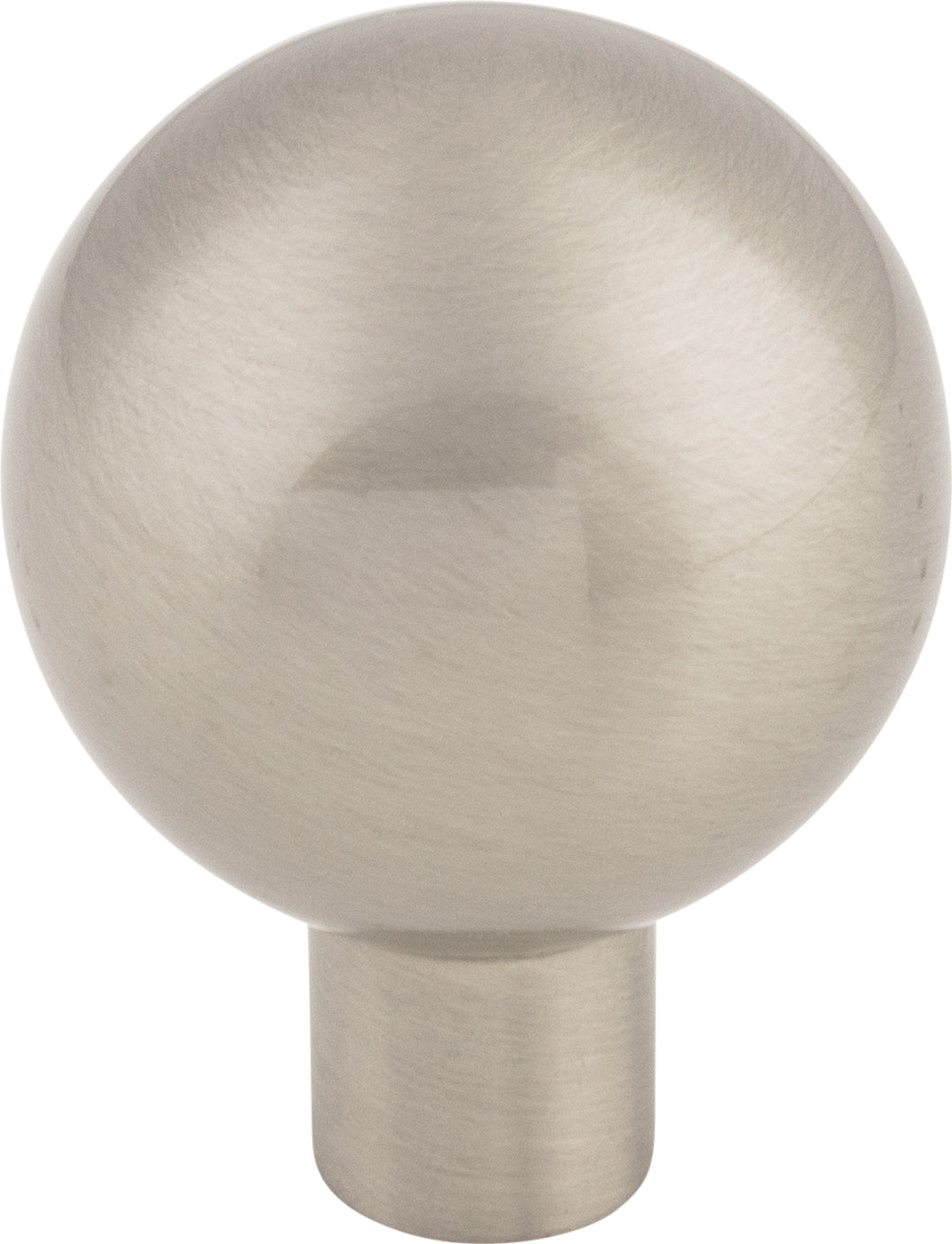 Top Knobs Brookline Series 1-1/8"L Knob, Brushed Satin Nickel