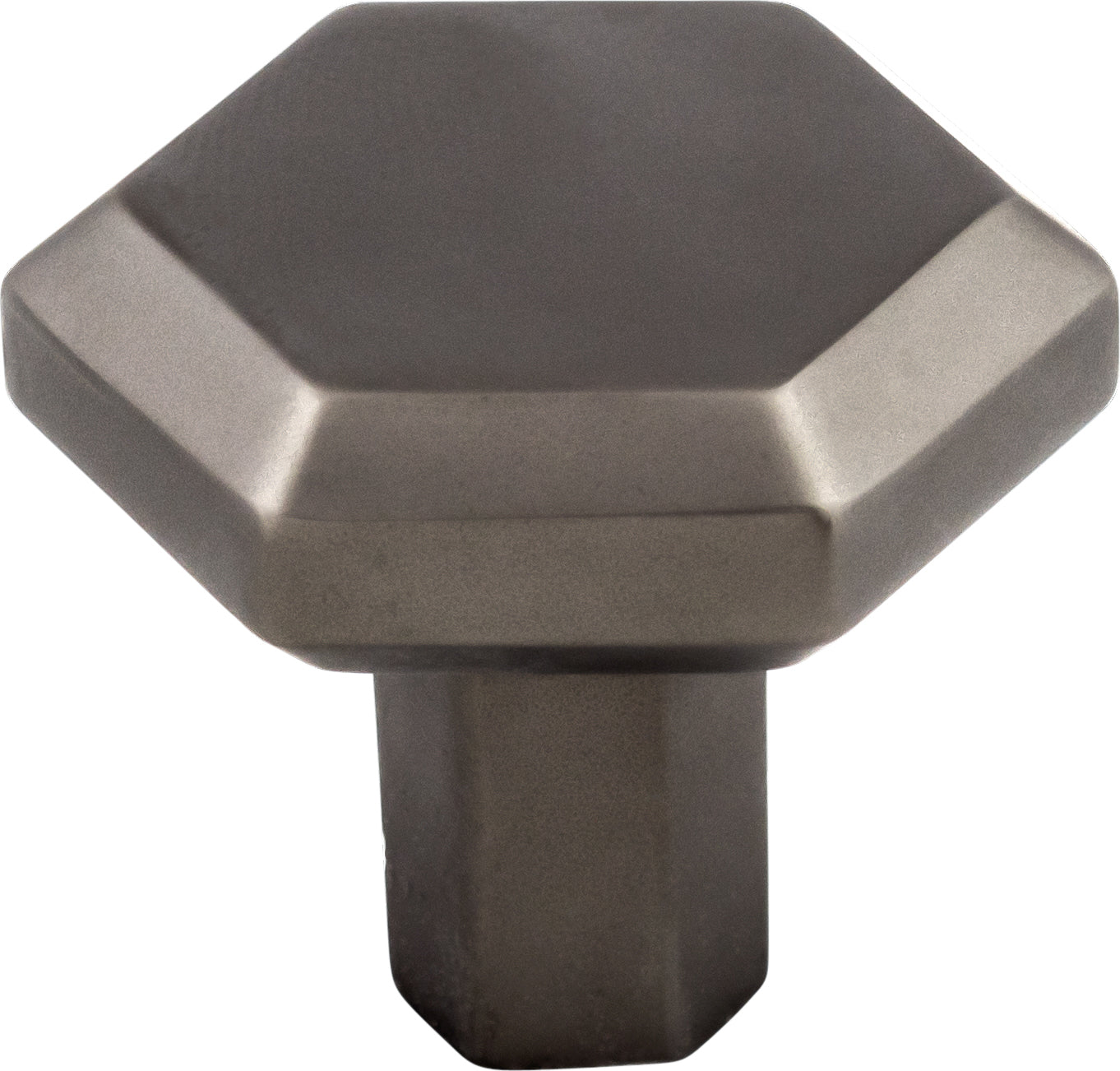 Top Knobs Lydia Series 1-1/4"L Knob, Ash Gray