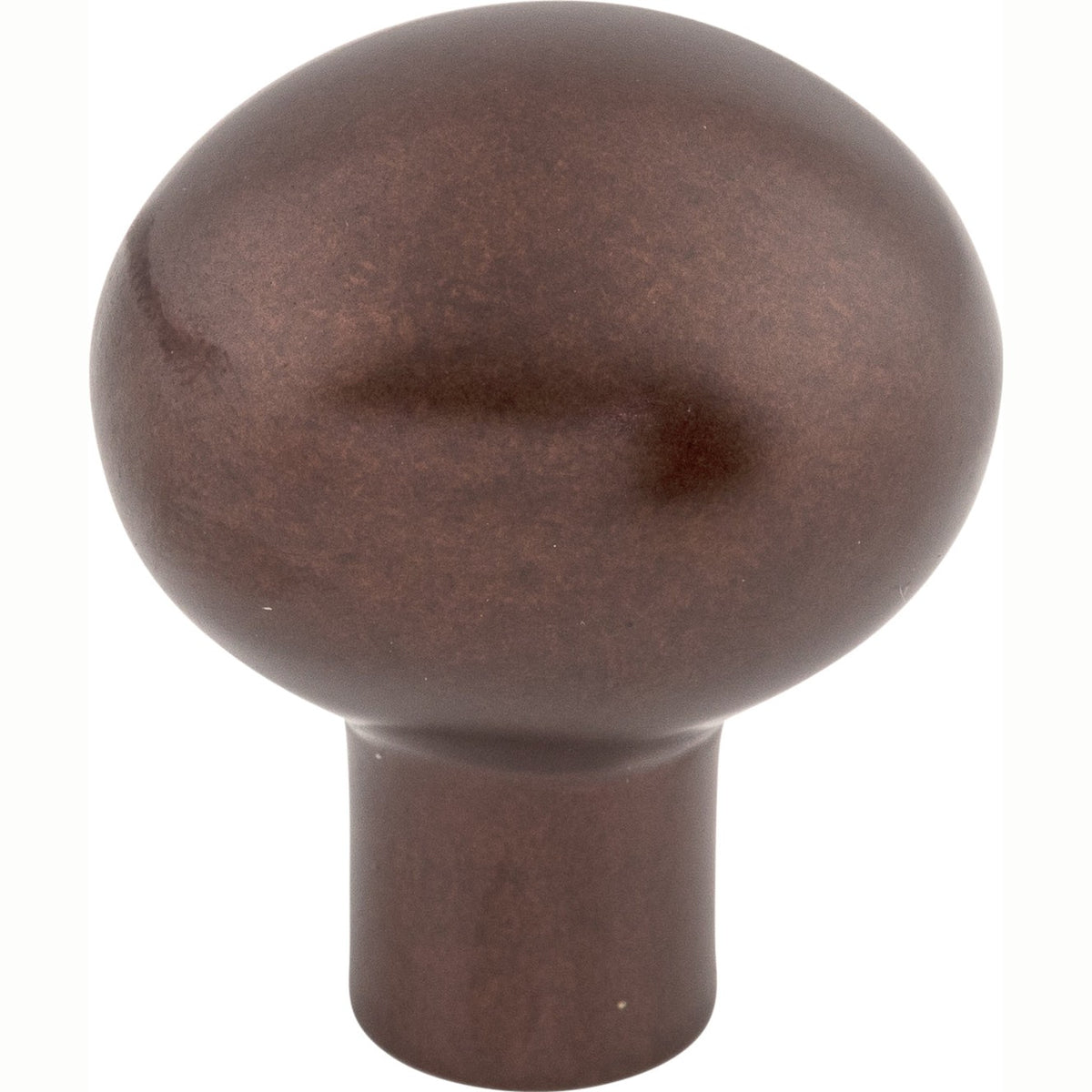 Top Knobs Aspen Egg Series 1-3/16"L Knob, Mahogany Bronze
