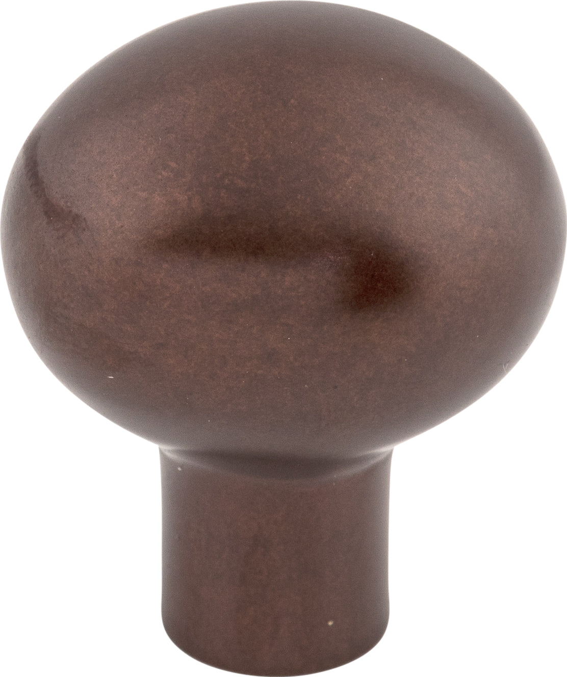 Top Knobs Aspen Egg Series 1-3/16"L Knob, Mahogany Bronze