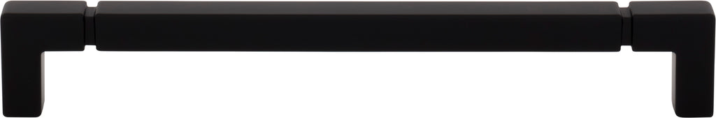 Top Knobs Langston Series 7-9/16"(192mm) CC Pull, Flat Black