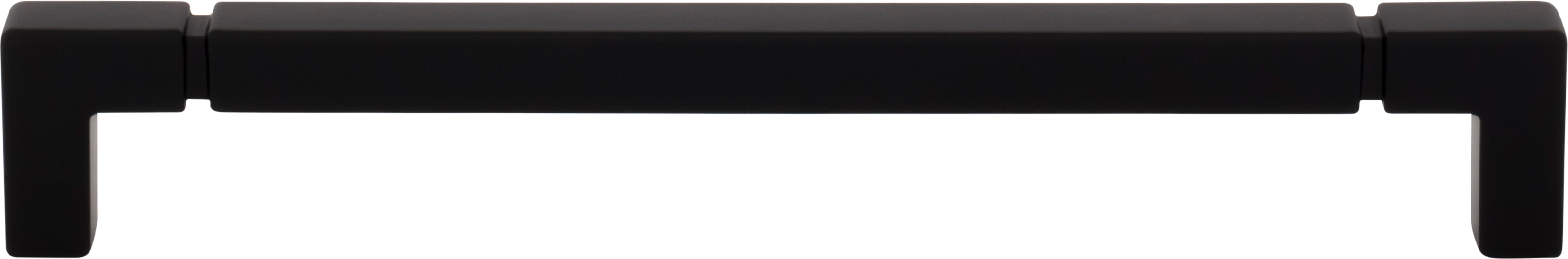 Top Knobs Langston Series 7-9/16"(192mm) CC Pull, Flat Black