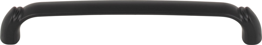 Top Knobs Pomander Series 6-5/16"(160mm) CC Pull, Flat Black