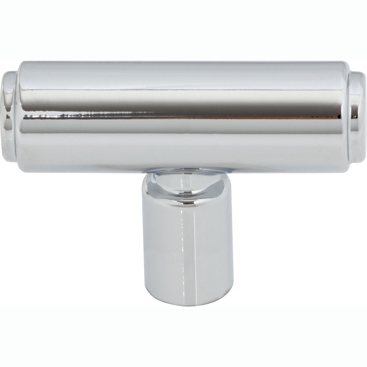 Top Knobs Clarence Series 2"L T-Knob, Polished Chrome