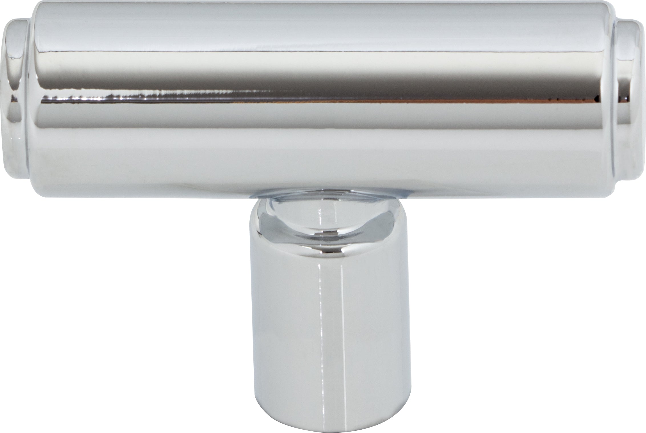 Top Knobs Clarence Series 2"L T-Knob, Polished Chrome