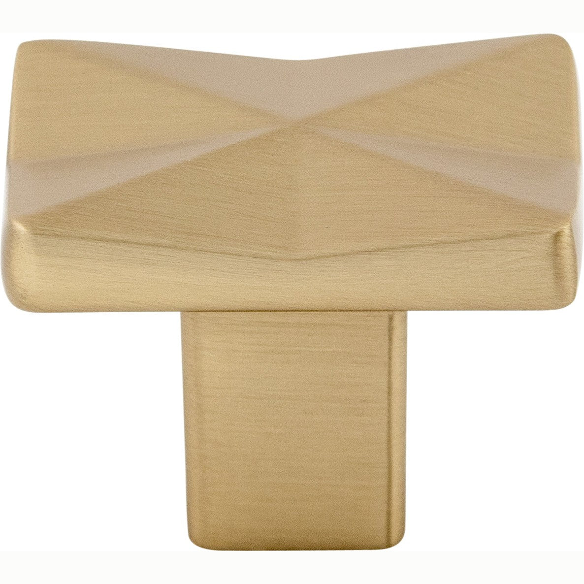 Top Knobs Quilted Series 1-1/4"L Knob, Honey Bronze