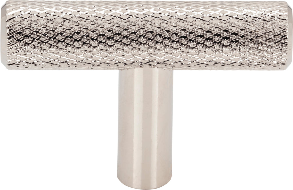 Top Knobs Prestwick Series 2"L T-Knob, Polished Nickel