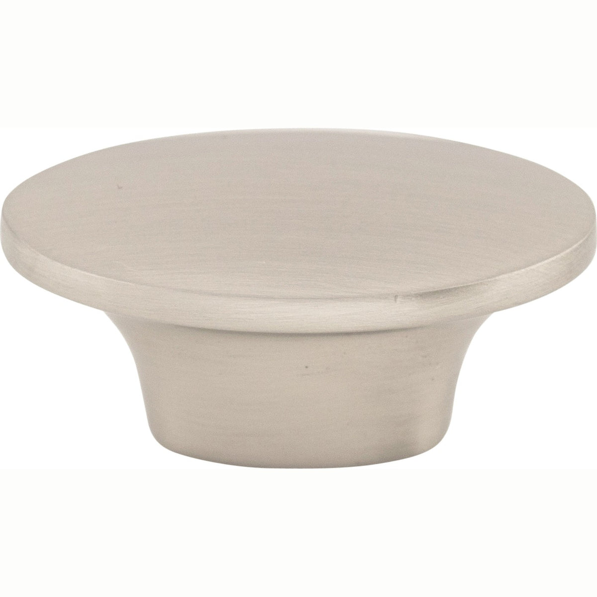 Top Knobs Oval Series 1-1/2"L Knob, Brushed Satin Nickel