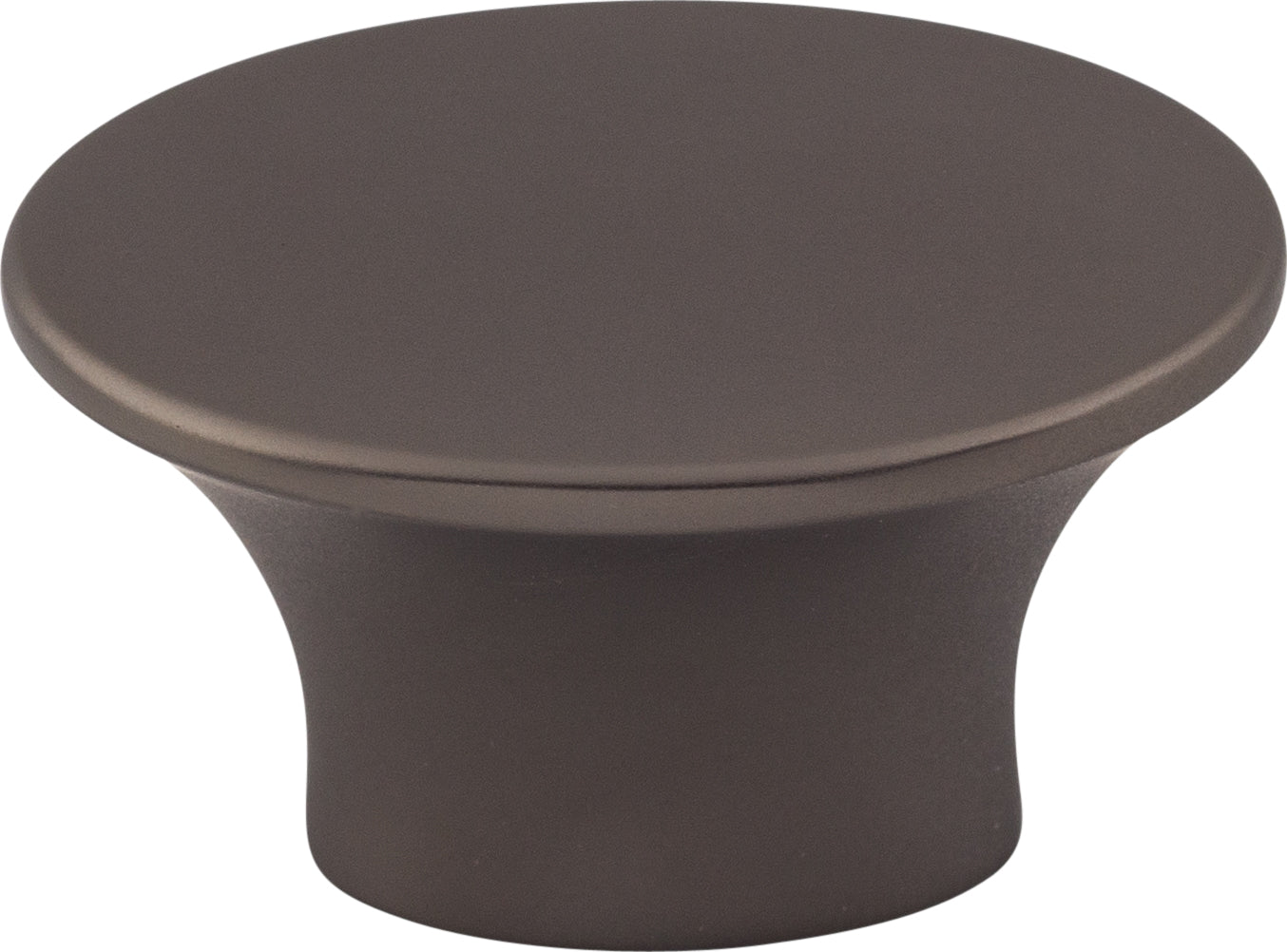 Top Knobs Edgewater Series 1-1/2"L Knob, Ash Gray