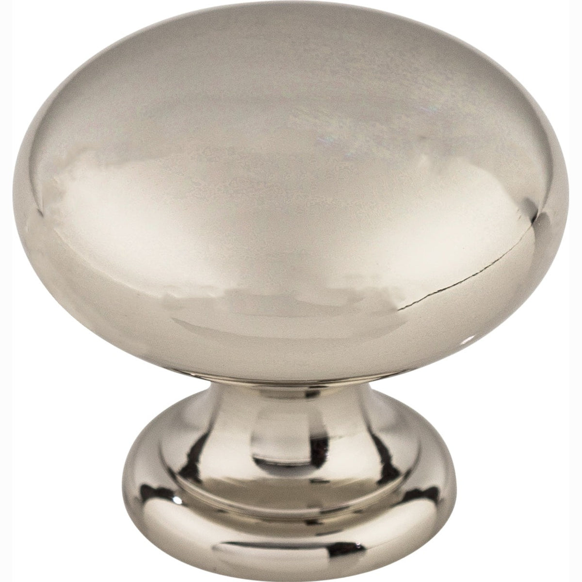 Top Knobs Mushroom Series 1-1/4"L Knob, Polished Nickel