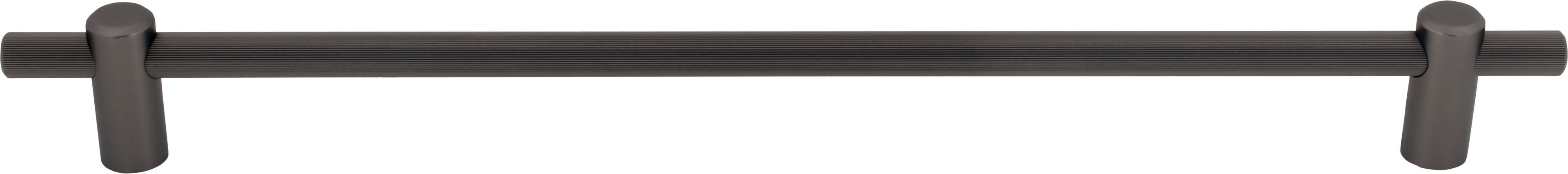 Top Knobs Dempsey Series 18"(457mm) CC Appliance Pull, Ash Gray