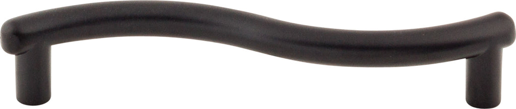 Top Knobs Spiral Series 3-3/4"(95mm) CC Pull, Flat Black