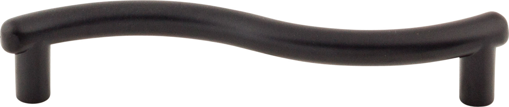 Top Knobs Spiral Series 3-3/4"(95mm) CC Pull, Flat Black