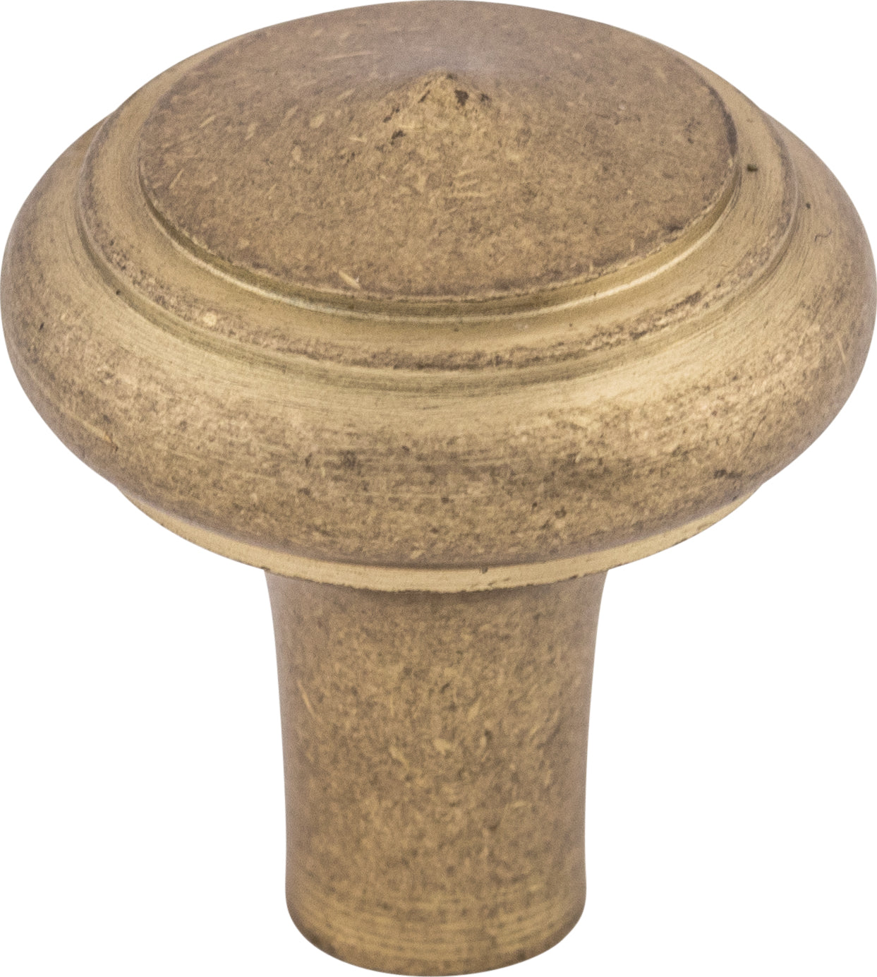 Top Knobs Aspen Peak Series 1-1/4"L Knob, Light Bronze