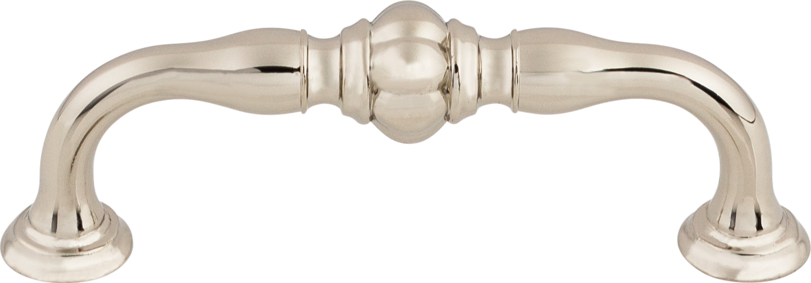 Top Knobs Allington Series 3-3/4"(95mm) CC Pull, Polished Nickel