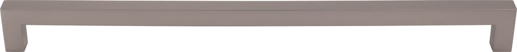 Top Knobs Square Series 12"(304mm) CC Bar Pull, Ash Gray