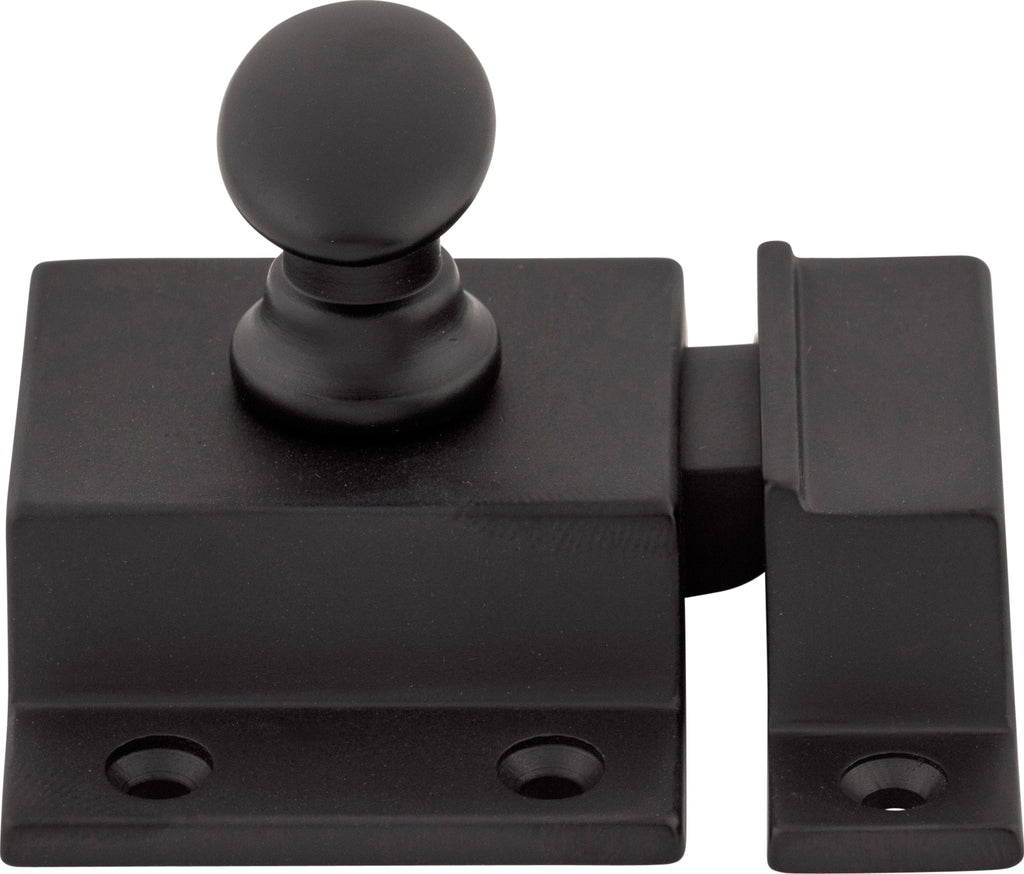 Top Knobs Cabinet Latch Series 2"L Latch, Flat Black