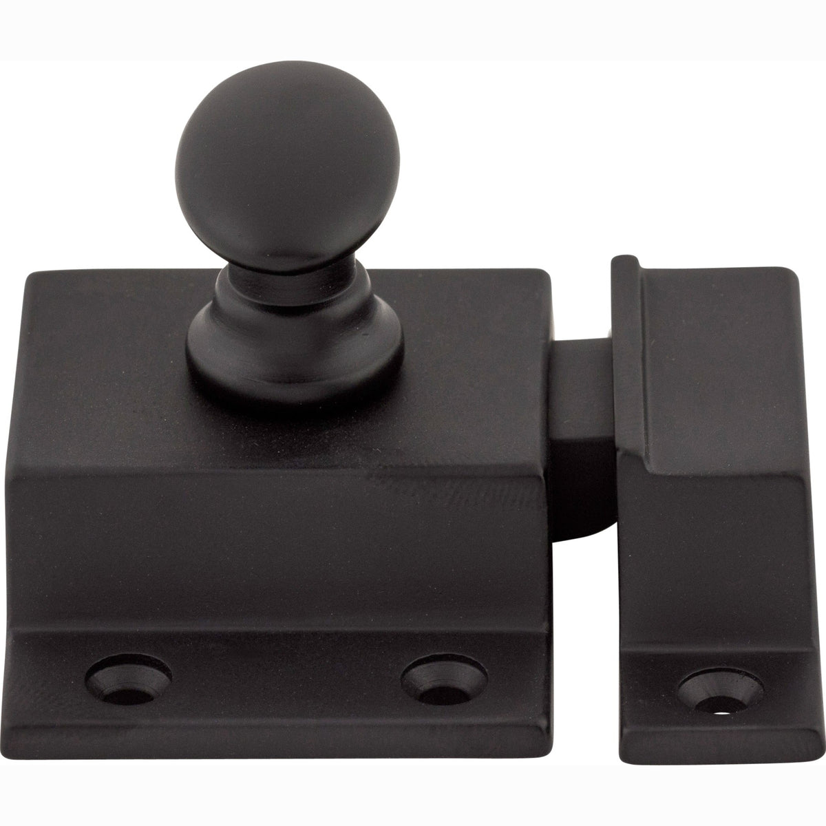 Top Knobs Cabinet Latch Series 2"L Latch, Flat Black