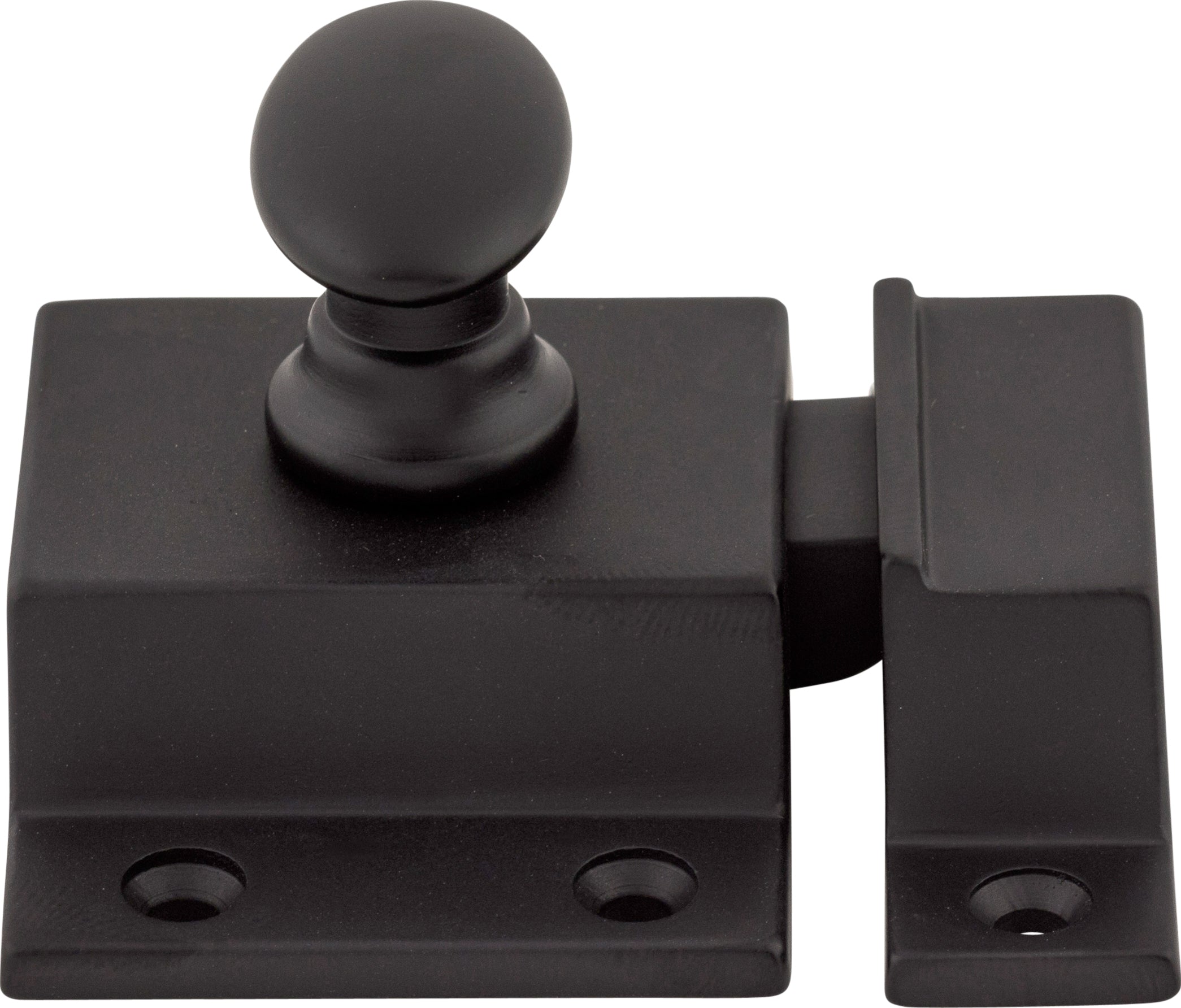 Top Knobs Cabinet Latch Series 2"L Latch, Flat Black