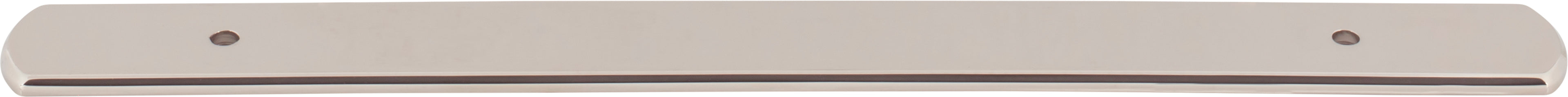 Top Knobs Wescott Series 7-9/16"(192mm) CC Backplate, Polished Nickel
