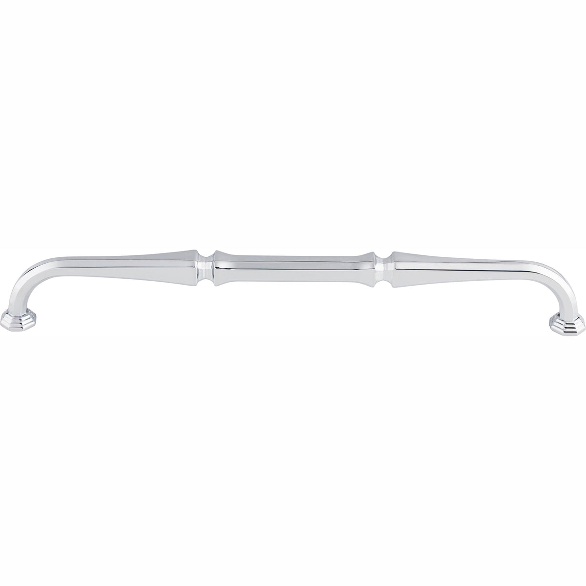 Top Knobs Chalet Series 9"(229mm) CC Pull, Polished Chrome