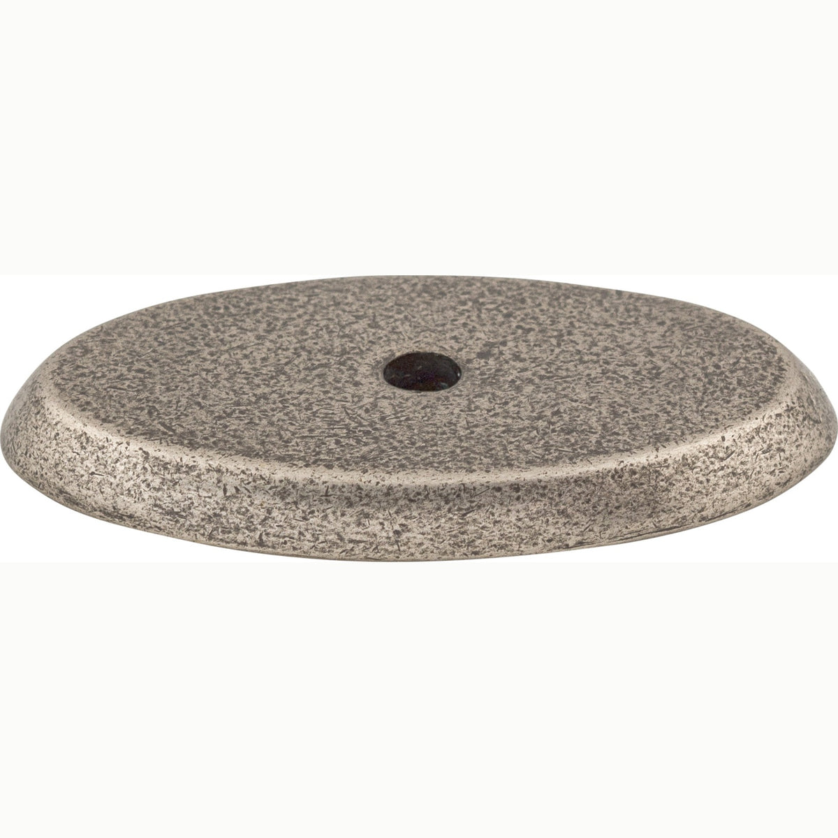 Top Knobs Aspen Backplates Series 1-3/4"L Oval, Silicon Bronze Light