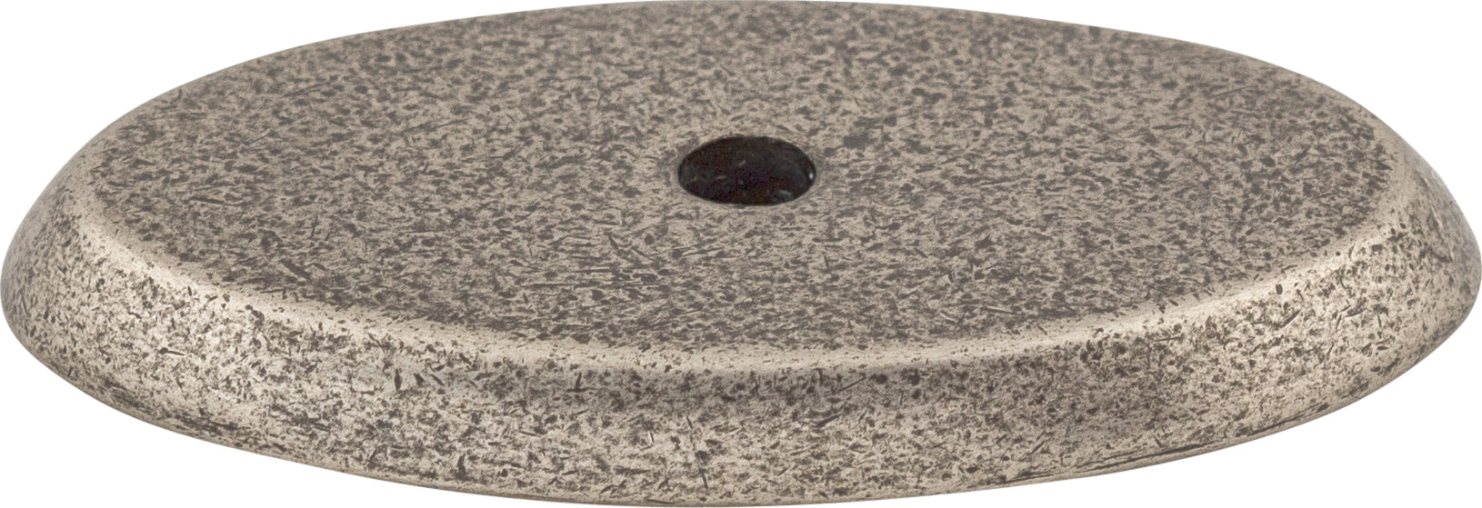 Top Knobs Aspen Backplates Series 1-3/4"L Oval, Silicon Bronze Light