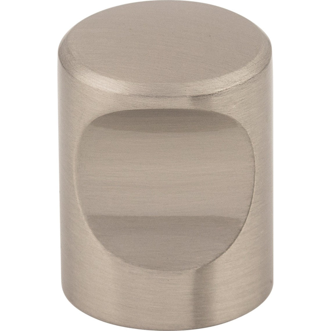 Top Knobs Indent Series 3/4"L Knob, Brushed Satin Nickel