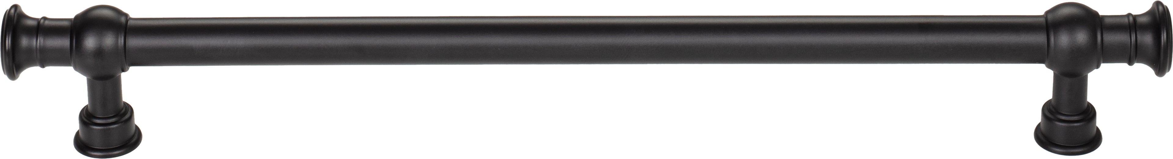 Top Knobs Ormonde Series 8-13/16"(223mm) CC Pull, Flat Black