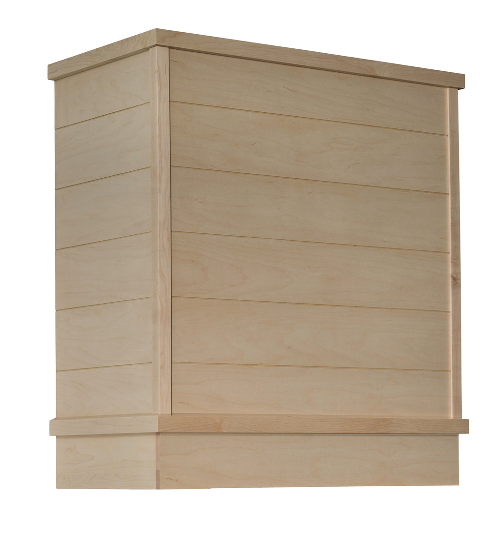 Modern Farmhouse Shiplap Straight Wall Hood